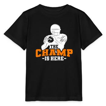 Der Fantasy Football Champ ist da - Stanley/Stella Kinder T-Shirt MINI CREATOR  - Schwarz - Vorne - Mikhail (115cm)