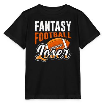 Fantasy football losers - Stanley/Stella MINI CREATOR Kids’ T-Shirt - black - Front - Mikhail (115cm)
