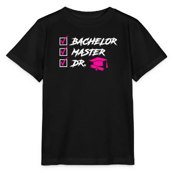 To Do List Enfin Docteur Doctorat - T-shirt bio MINI CREATOR Stanley/Stella Enfant - noir - Devant - Mikhail (115cm)
