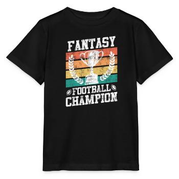 Fantasy Football Champion Fantasy Football Champ - Stanley/Stella Kinder T-Shirt MINI CREATOR  - Schwarz - Vorne - Mikhail (115cm)