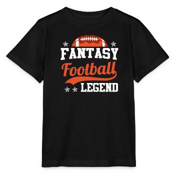 Fantasy Football Legend Fantasy Football Champion - Stanley/Stella Kinder T-Shirt MINI CREATOR  - Schwarz - Vorne - Mikhail (115cm)
