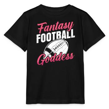 Fantasy Football Göttin Damen Fantasy Football - Stanley/Stella Kinder T-Shirt MINI CREATOR  - Schwarz - Vorne - Mikhail (115cm)