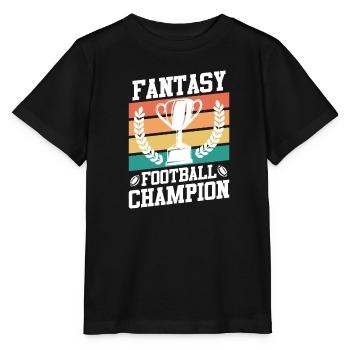 Fantasy Football Champion Fantasy Football Champ - Stanley/Stella Kinder T-Shirt MINI CREATOR  - Schwarz - Vorne - Mikhail (115cm)