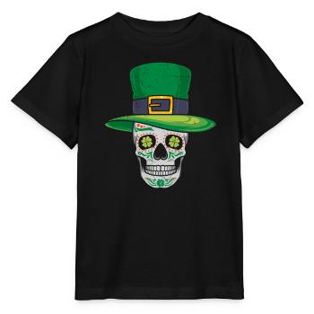 Ireland St. Patrick's Day Irish - Stanley/Stella MINI CREATOR Kids’ T-Shirt - black - Front - Mikhail (115cm)