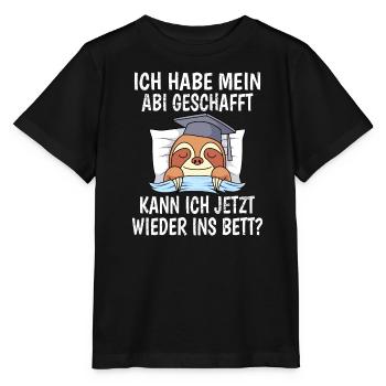 Abitur 2023 Abiturient - Stanley/Stella Kinder T-Shirt MINI CREATOR  - Schwarz - Vorne - Mikhail (115cm)