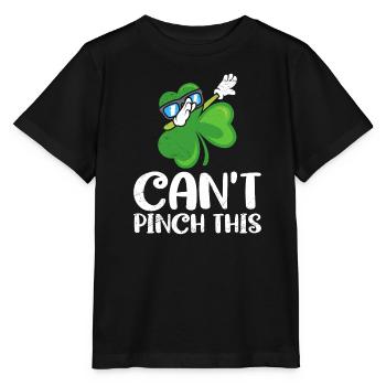 Can't Pinch This St. Patrick's Day Quote - Stanley/Stella MINI CREATOR Kids’ T-Shirt - black - Front - Mikhail (115cm)