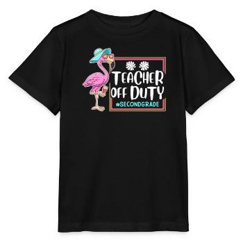 Second Class Class Class Teachers on Vacation Teachers - Stanley/Stella MINI CREATOR Kids’ T-Shirt - black - Front - Mikhail (115cm)