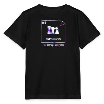 Inclusion Acceptance and solidarity handicap - Stanley/Stella MINI CREATOR Kids’ T-Shirt - black - Front - Mikhail (115cm)