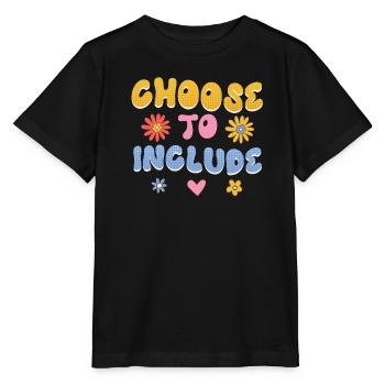 Acceptance handicap Inclusion is a decision - Stanley/Stella MINI CREATOR Kids’ T-Shirt - black - Front - Mikhail (115cm)