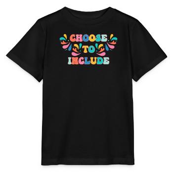 Acceptance Choose inclusion - Stanley/Stella MINI CREATOR Kids’ T-Shirt - black - Front - Mikhail (115cm)