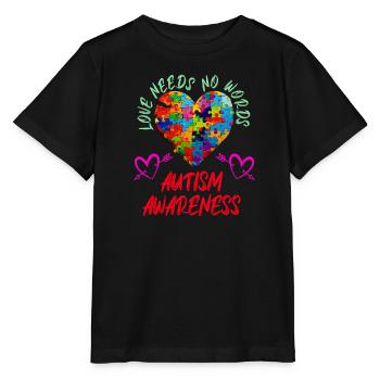 Autisten Gleichberechtigung Autist Vielfalt und - Stanley/Stella Kinder T-Shirt MINI CREATOR  - Schwarz - Vorne - Mikhail (115cm)