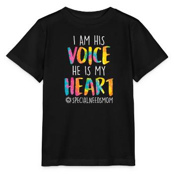 Inclusion Acceptance Mother of disadvantaged - Stanley/Stella MINI CREATOR Kids’ T-Shirt - black - Front - Mikhail (115cm)