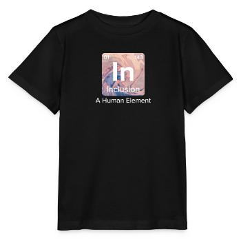 Inclusion Solidarity Compassion for handicap - Stanley/Stella MINI CREATOR Kids’ T-Shirt - black - Front - Mikhail (115cm)