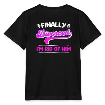 Enfin divorce partie divorce divorce - T-shirt bio MINI CREATOR Stanley/Stella Enfant - noir - Devant - Mikhail (115cm)