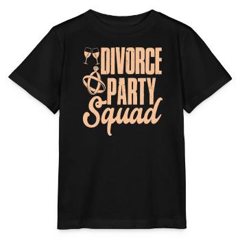 La partie divorce divorce enfin divorcée - T-shirt bio MINI CREATOR Stanley/Stella Enfant - noir - Devant - Mikhail (115cm)
