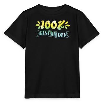 Catégorie de divorce 100% Divorce divorcé - T-shirt bio MINI CREATOR Stanley/Stella Enfant - noir - Devant - Mikhail (115cm)
