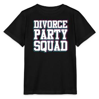 Partie de divorce heureux divorce divorce - T-shirt bio MINI CREATOR Stanley/Stella Enfant - noir - Devant - Mikhail (115cm)