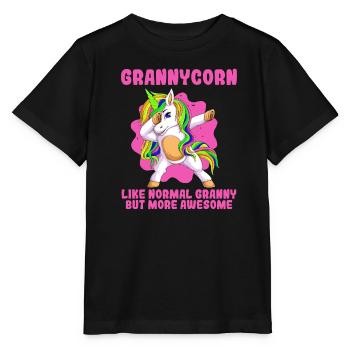 Grand-maïs Grand-mère Fête des mères Grand-mère Grand-mère - T-shirt bio MINI CREATOR Stanley/Stella Enfant - noir - Devant - Mikhail (115cm)