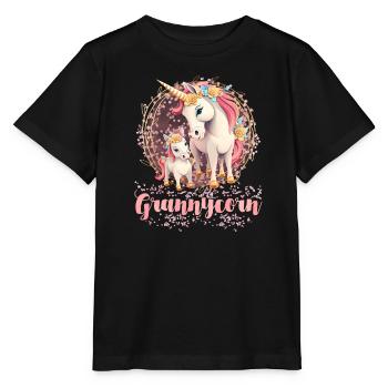 Grand-maïs Grand-mère Fête des mères Grand-mère Grand-mère - T-shirt bio MINI CREATOR Stanley/Stella Enfant - noir - Devant - Mikhail (115cm)