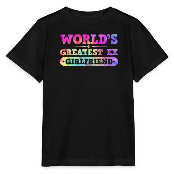 Ex Girlfriend Breakup Party Happily Separated - Stanley/Stella MINI CREATOR Kids’ T-Shirt - black - Front - Mikhail (115cm)