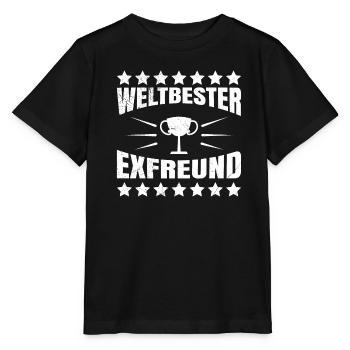 Ex Boyfriend Exfreund Trennungsparty Trennung - Stanley/Stella Kinder T-Shirt MINI CREATOR  - Schwarz - Vorne - Mikhail (115cm)