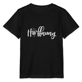 Pissenlit Espoir Sensibilisation Jardinier Espoir - T-shirt bio MINI CREATOR Stanley/Stella Enfant - noir - Devant - Mikhail (115cm)