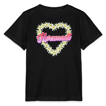 Herbstfest Bayerische Frauen Dirndl Shirt - Stanley/Stella Kinder T-Shirt MINI CREATOR  - Schwarz - Vorne - Mikhail (115cm)
