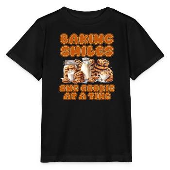 Biscuit à tartiner Baking Joy par biscuit - T-shirt bio MINI CREATOR Stanley/Stella Enfant - noir - Devant - Mikhail (115cm)