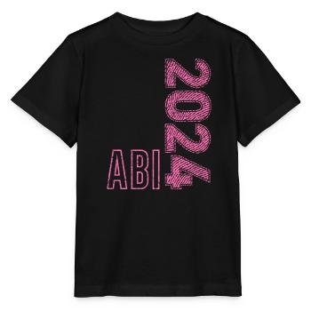 Abi 2024 Abitur Girl High School Graduate Graduation - Stanley/Stella MINI CREATOR Kids’ T-Shirt - black - Front - Mikhail (115cm)