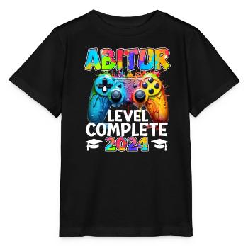 Diplômés du niveau Abitur 2024 Complete Gamer High School - T-shirt bio MINI CREATOR Stanley/Stella Enfant - noir - Devant - Mikhail (115cm)
