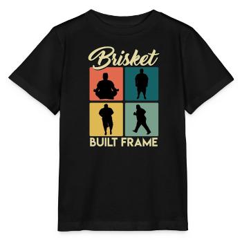 Fleischfresser BISKET BUILT FRAME BBQ - Stanley/Stella Kinder T-Shirt MINI CREATOR  - Schwarz - Vorne - Mikhail (115cm)