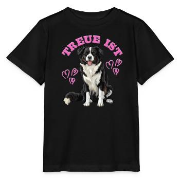 Dog Mom FIDELITY IS BORDER COLLIE Dog Owner - Stanley/Stella MINI CREATOR Kids’ T-Shirt - black - Front - Mikhail (115cm)