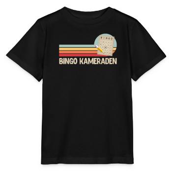 BINGO KAMERADEN Bingo Abende Freunde Bingo - Stanley/Stella Kinder T-Shirt MINI CREATOR  - Schwarz - Vorne - Mikhail (115cm)