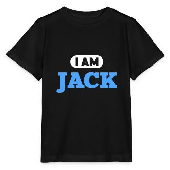 Jack Name Saying für stolze Jacks - Stanley/Stella Kinder T-Shirt MINI CREATOR  - Schwarz - Vorne - Mikhail (115cm)