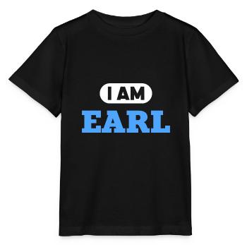 Earl Name Saying für stolze Grafen - Stanley/Stella Kinder T-Shirt MINI CREATOR  - Schwarz - Vorne - Mikhail (115cm)