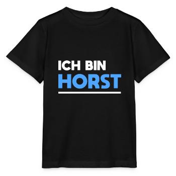 Horst Name Spruch für stolze Horsts - Stanley/Stella Kinder T-Shirt MINI CREATOR  - Schwarz - Vorne - Mikhail (115cm)