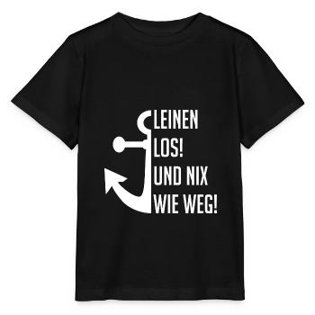 Leinen los! - Stanley/Stella Kinder T-Shirt MINI CREATOR  - Schwarz - Vorne - Mikhail (115cm)
