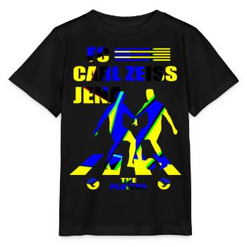 FC Carl Zeiss Jena - T-shirt bio MINI CREATOR Stanley/Stella Enfant - noir - Devant - Mikhail (115cm)
