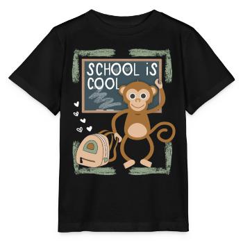 Schule, Einschulung, Erstklässler, lustiger Spruch - Stanley/Stella Kinder T-Shirt MINI CREATOR  - Schwarz - Vorne - Mikhail (115cm)