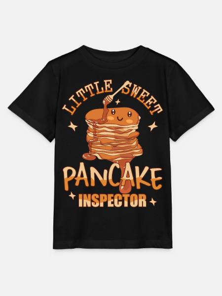 Pfannkuchen-Inspektor - Stanley/Stella Kinder T-Shirt MINI CREATOR - Schwarz