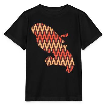 Martinique - Stanley/Stella Kinder T-Shirt MINI CREATOR  - Schwarz - Vorne - Mikhail (115cm)