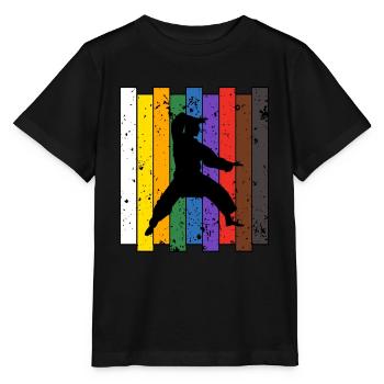 Karaté - T-shirt bio MINI CREATOR Stanley/Stella Enfant - noir - Devant - Mikhail (115cm)
