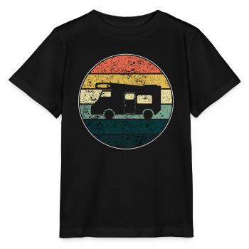 Motorhome - Stanley/Stella MINI CREATOR Kids’ T-Shirt - black - Front - Mikhail (115cm)