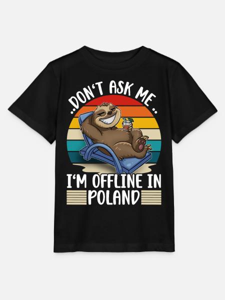 Polen Urlaub - Stanley/Stella Kinder T-Shirt MINI CREATOR - Schwarz