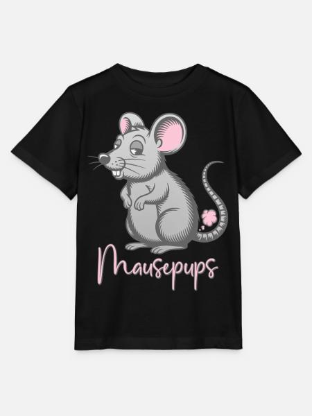 Mausepups Mause Pups Maus Pupsen Furzen Furz - Stanley/Stella Kinder T-Shirt MINI CREATOR - Schwarz