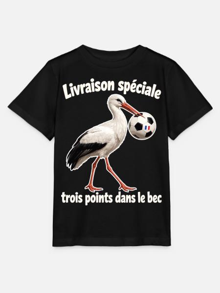 Colmar Cigogne Foot - Stanley/Stella Kinder T-Shirt MINI CREATOR  - Schwarz