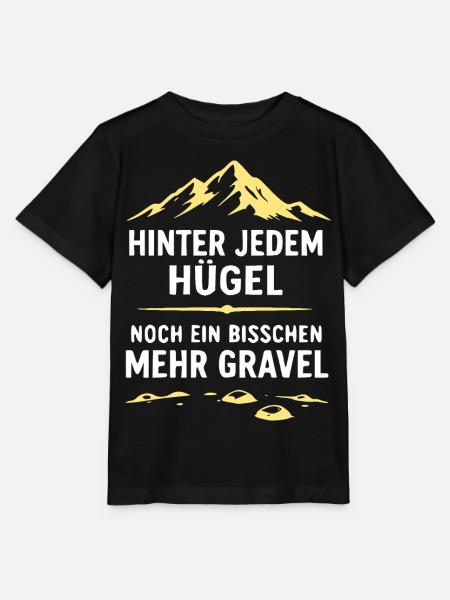 Hinter jedem Hügel Gravel - Stanley/Stella Kinder T-Shirt MINI CREATOR  - Schwarz