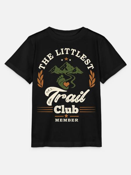 Der Littlest Trail Club - Stanley/Stella Kinder T-Shirt MINI CREATOR - Schwarz
