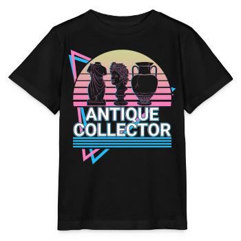 Collectionneur d’antiquités Antiquaire Rétro - T-shirt bio MINI CREATOR Stanley/Stella Enfant - noir - Devant - Mikhail (115cm)