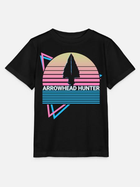Pfeilspitze Jäger Retro - Stanley/Stella Kinder T-Shirt MINI CREATOR  - Schwarz